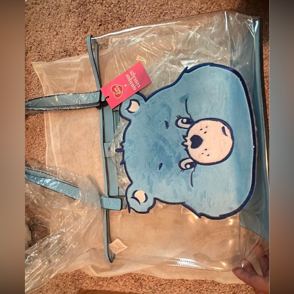 New Grumpy Carebear, X unique vintage tote/bag - Picture 7 of 10